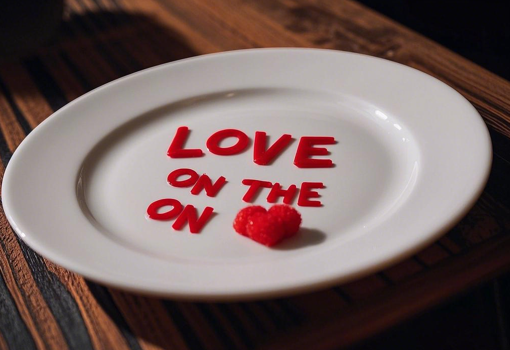 A Gastronomic Love Affair: Love on the Plate